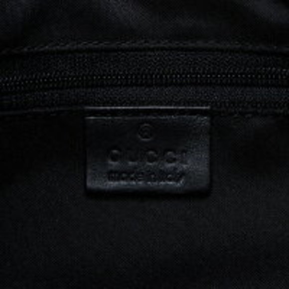 GUCCI GG canvas Jackie Handbag black - Picture 10 of 12